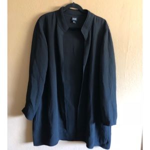 Eileen Fisher open cardigan